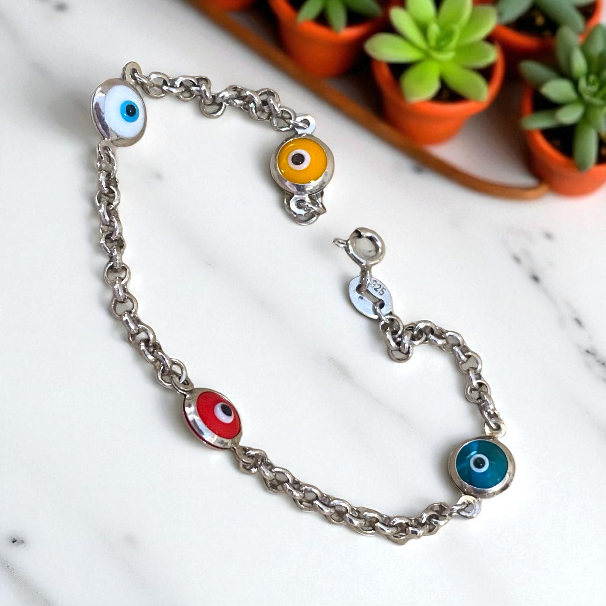 Mineli Nazar Bileklik - Görsel 4