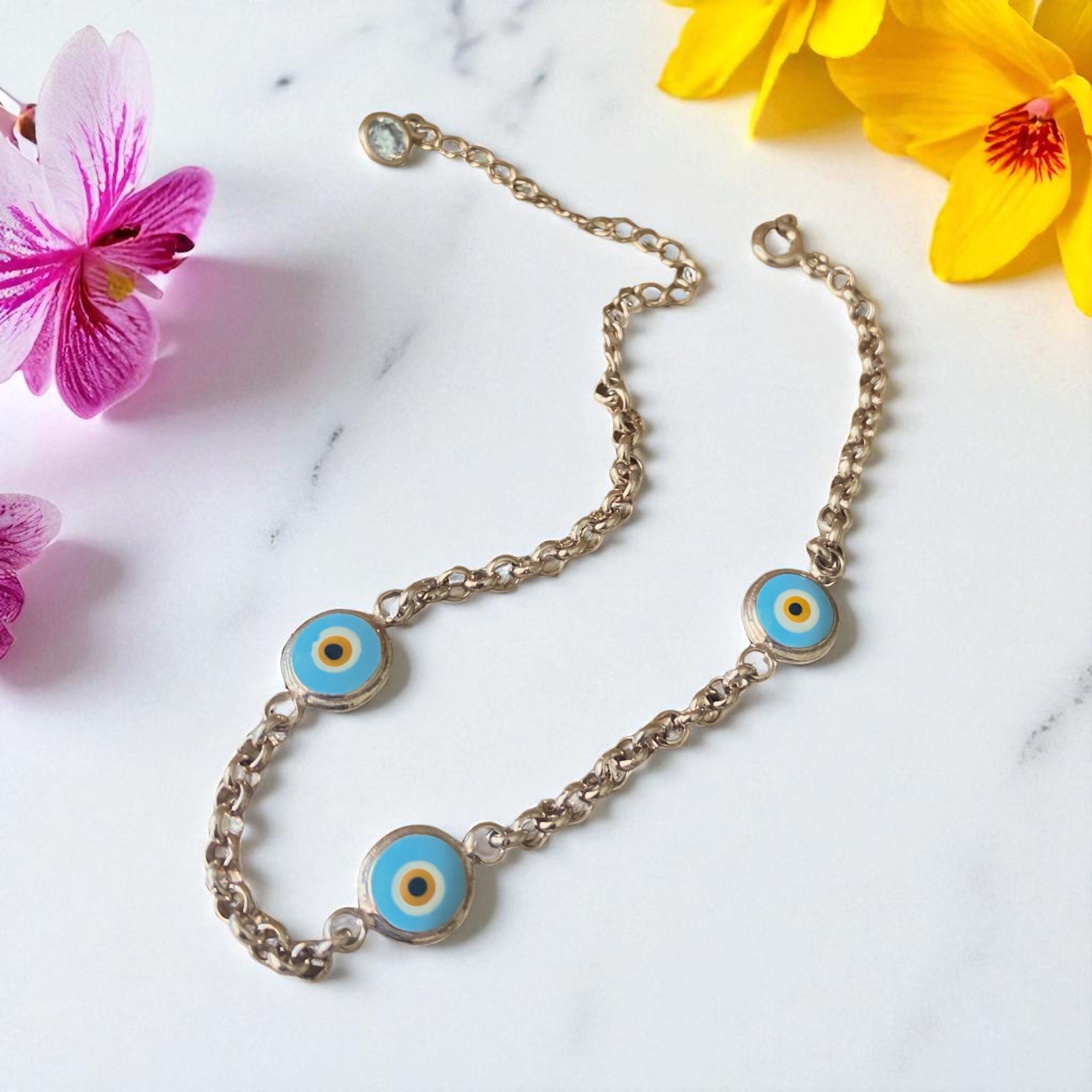 Mineli Nazar Bileklik - Görsel 3