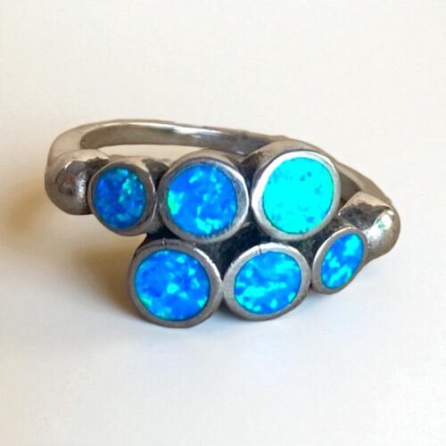 Karşılıklı Opal Yüzük