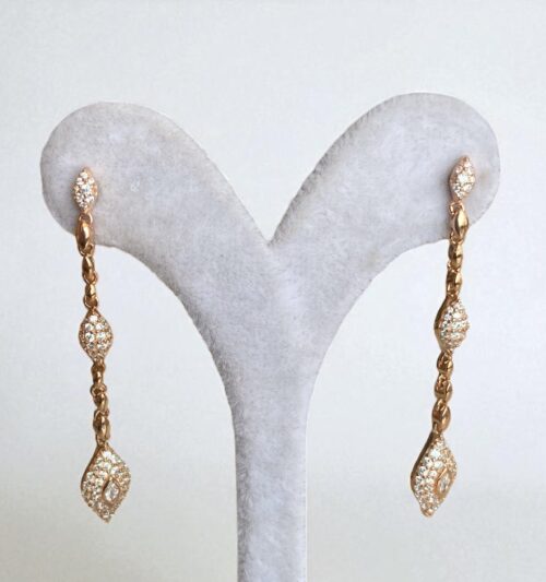 Büyüyen Baklava Küpe